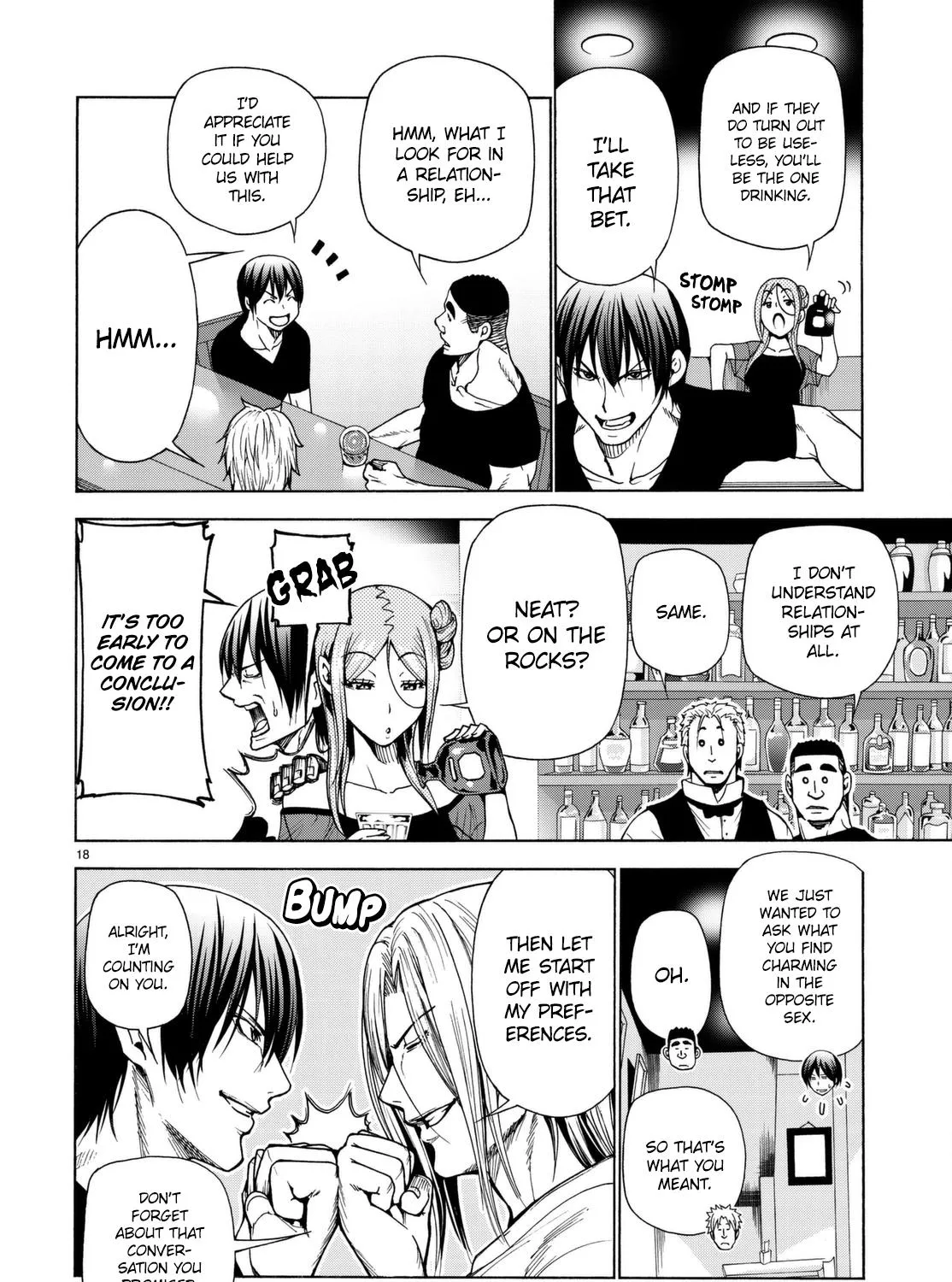 Read Grand Blue chapter 37.1 image 35 on Lezhin