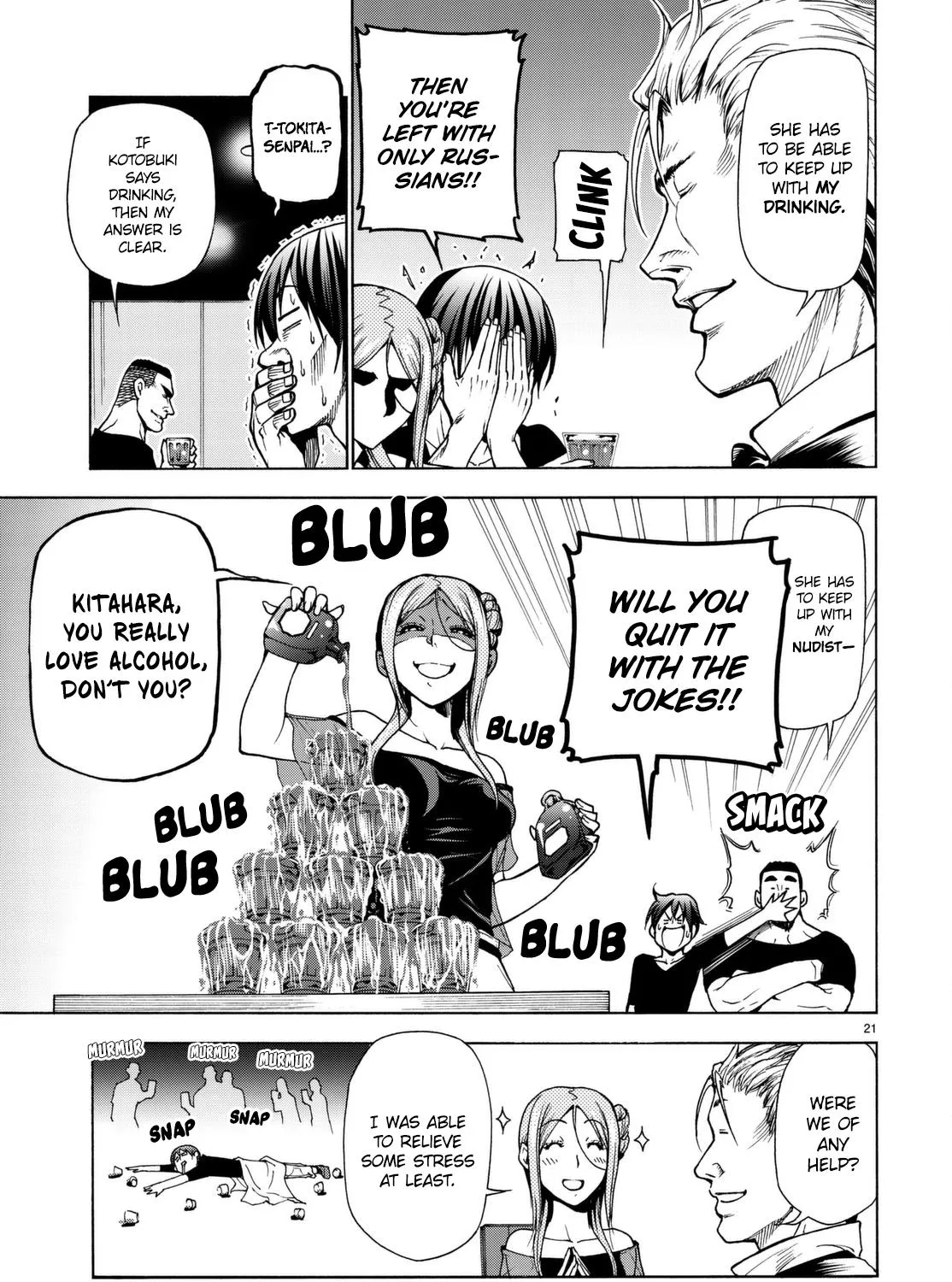 Read Grand Blue chapter 37.1 image 41 on Lezhin