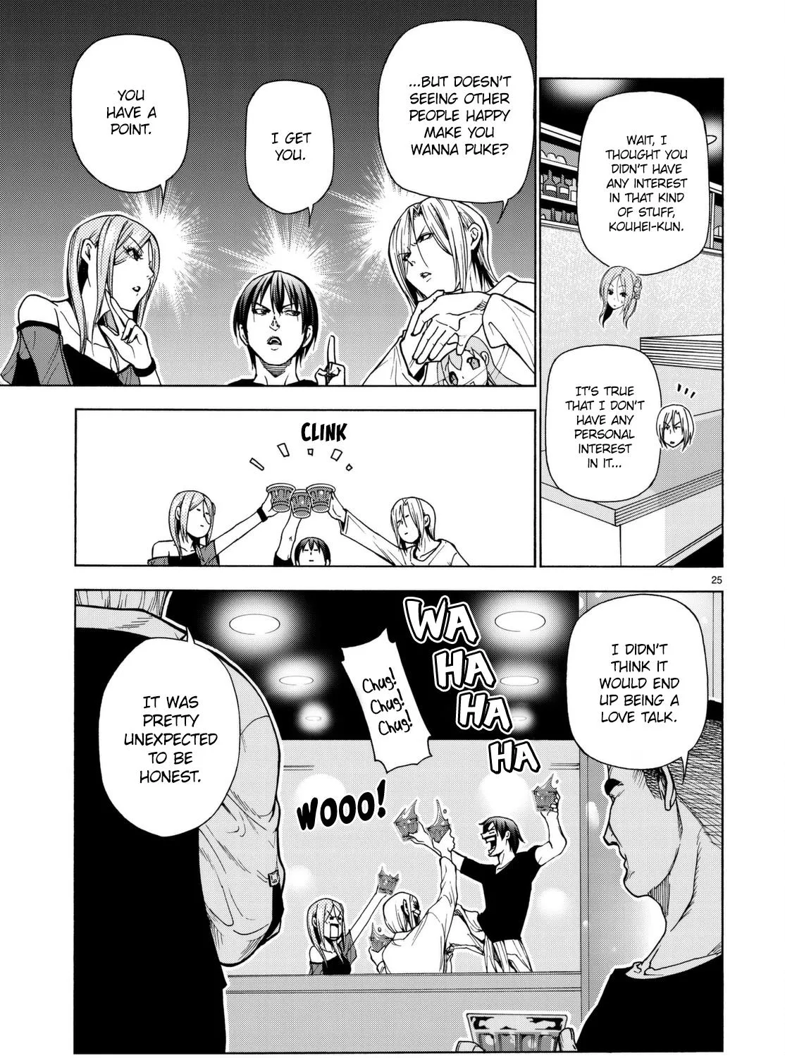 Read Grand Blue chapter 37.1 image 49 on Lezhin