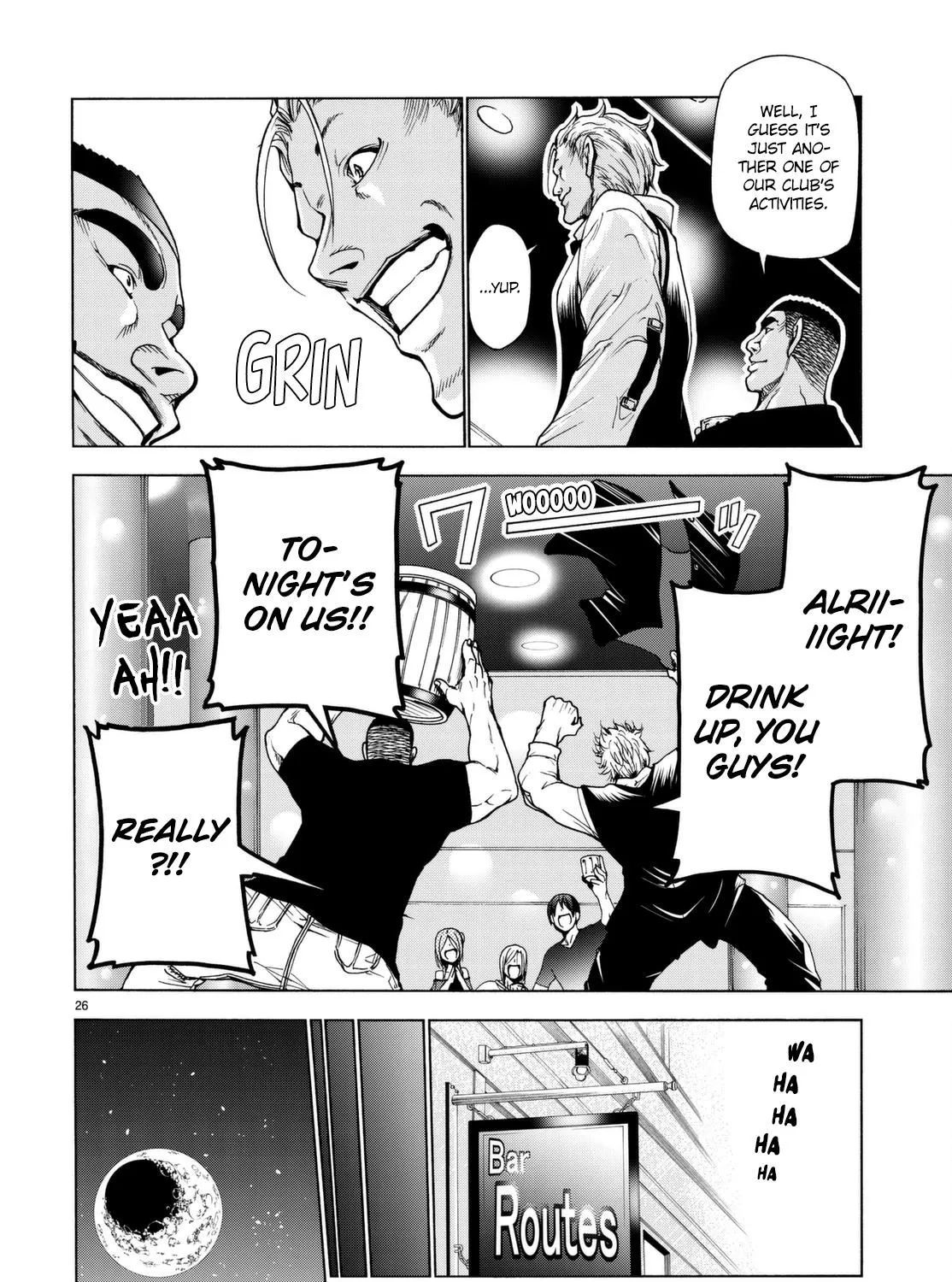 Read Grand Blue chapter 37.1 image 51 on Lezhin