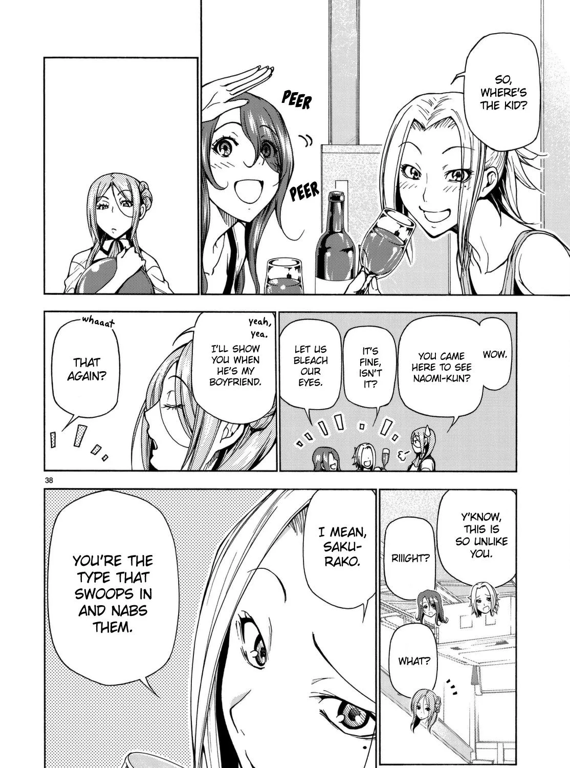 Read Grand Blue chapter 37.1 image 75 on Lezhin