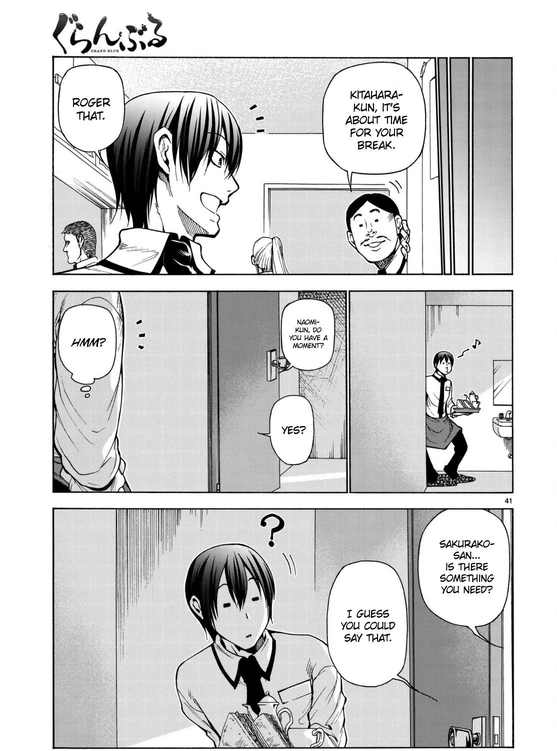 Read Grand Blue chapter 37.1 image 81 on Lezhin