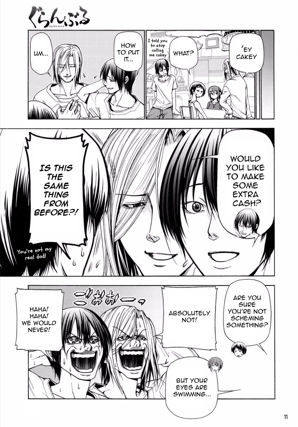 Read Grand Blue chapter 39 image 10 on Lezhin