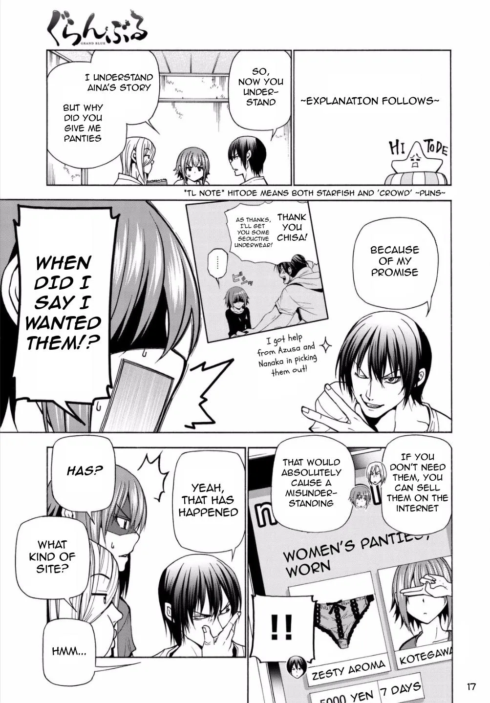 Read Grand Blue chapter 39 image 16 on Lezhin