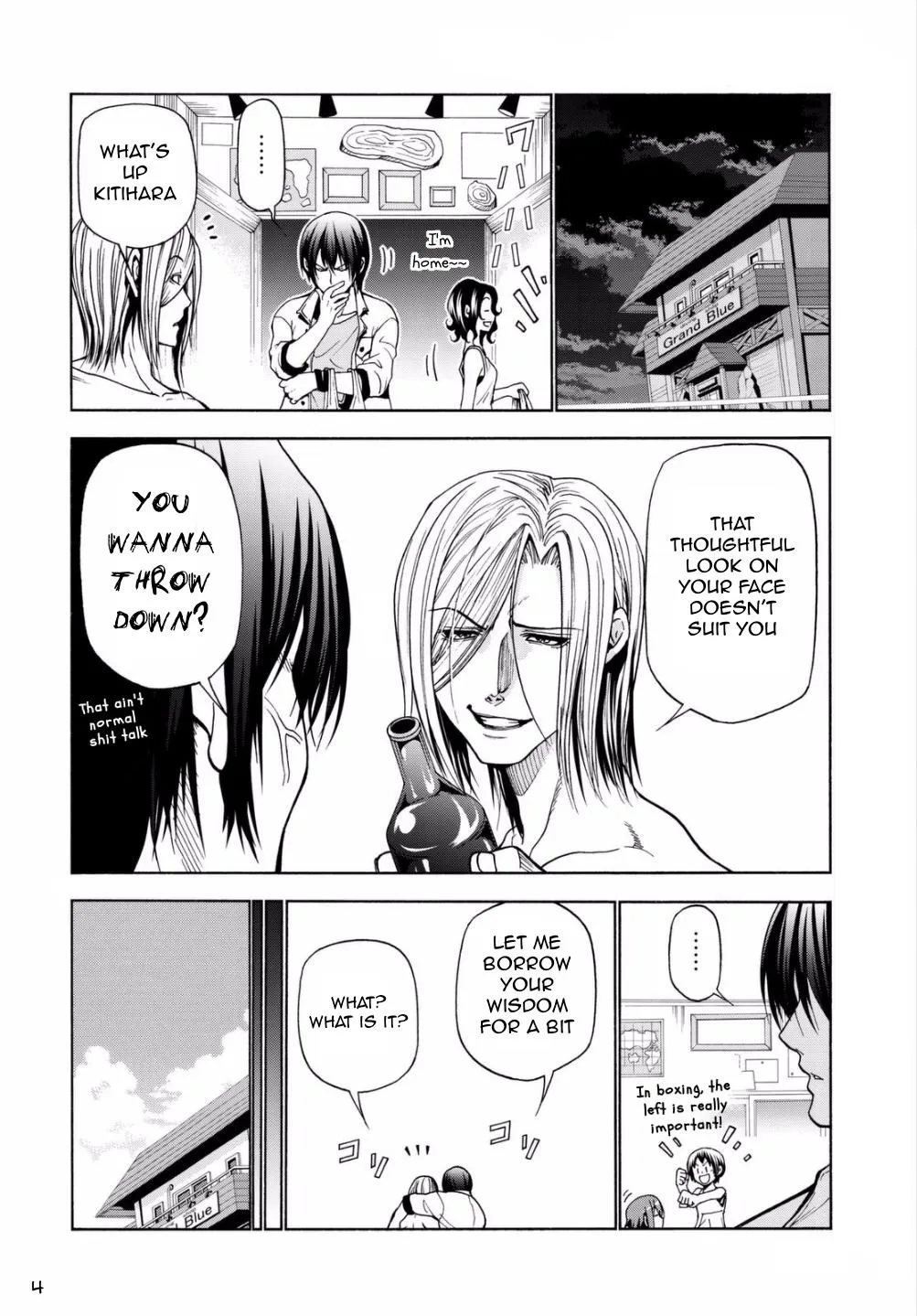 Read Grand Blue chapter 39 image 3 on Lezhin