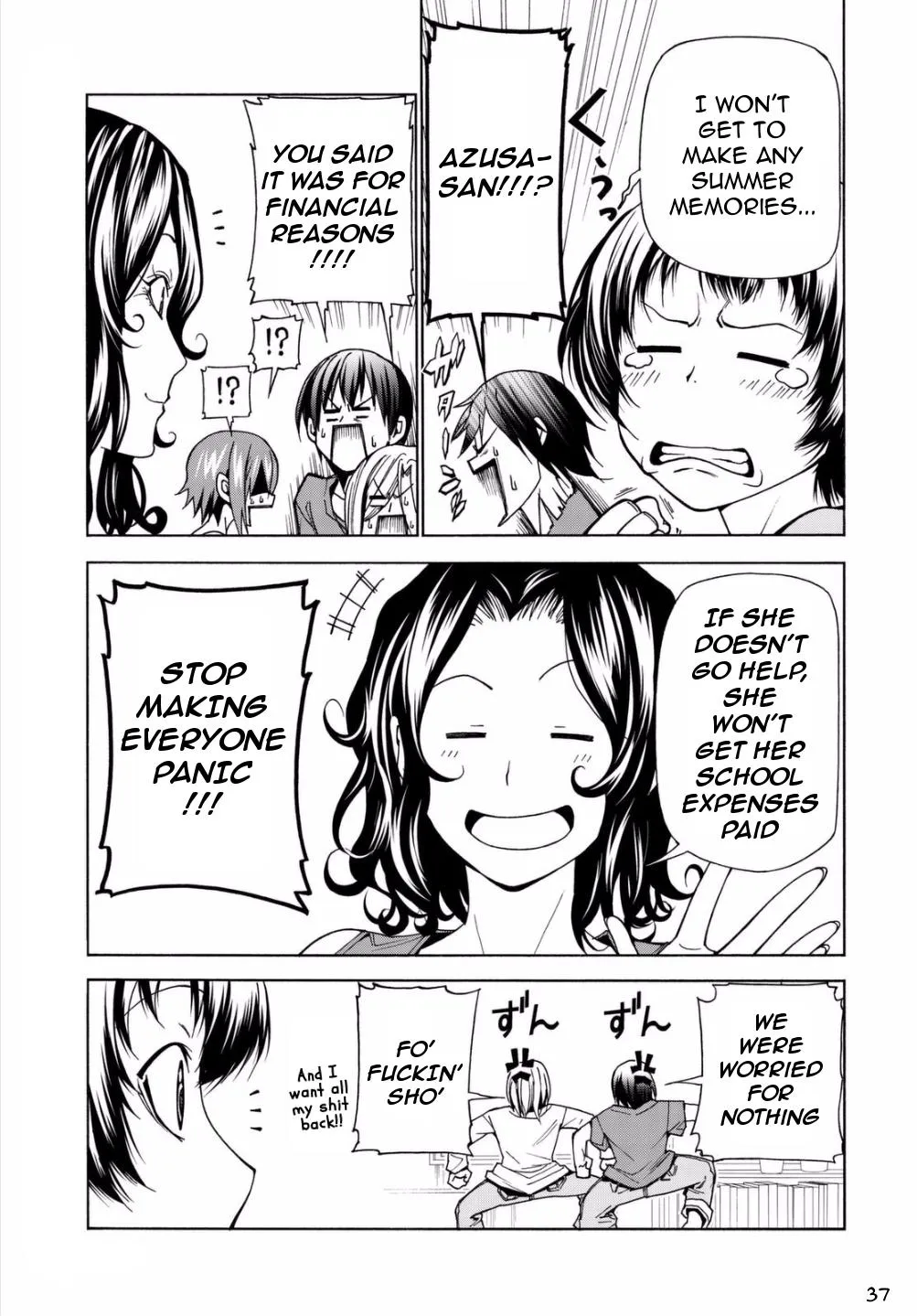 Read Grand Blue chapter 39 image 35 on Lezhin