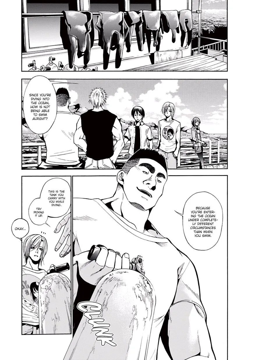 Read Grand Blue chapter 4 image 11 on Lezhin