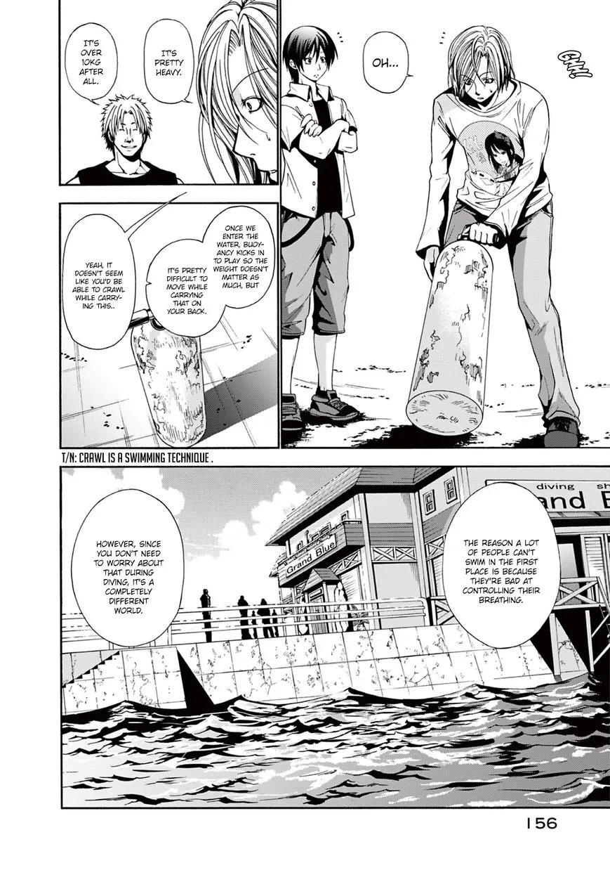 Read Grand Blue chapter 4 image 12 on Lezhin