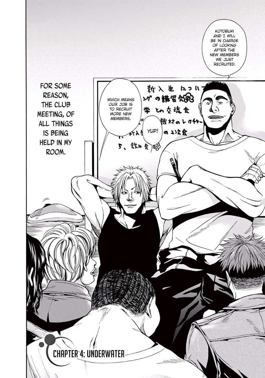 Read Grand Blue chapter 4 image 2 on Lezhin