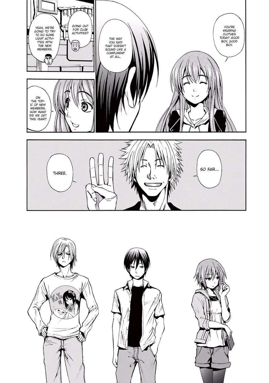 Read Grand Blue chapter 4 image 4 on Lezhin