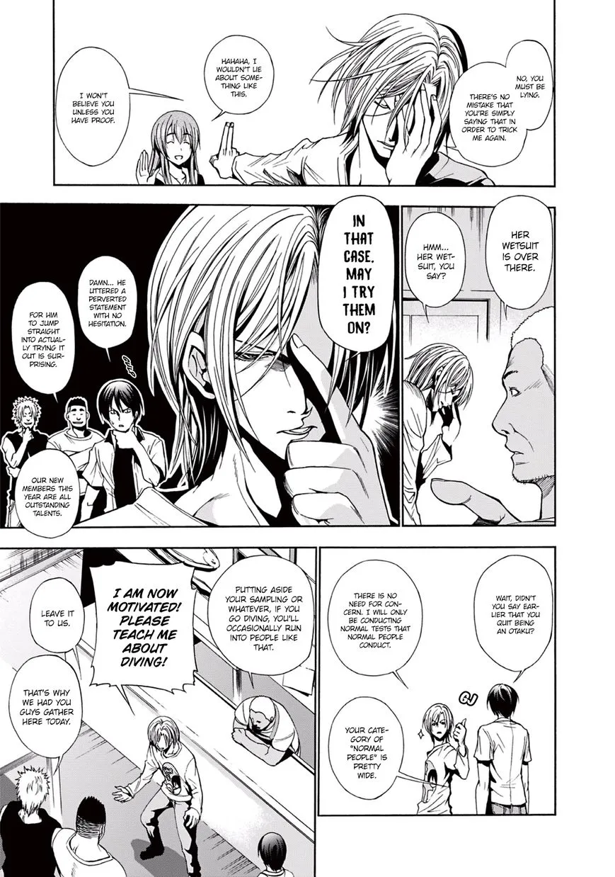 Read Grand Blue chapter 4 image 7 on Lezhin
