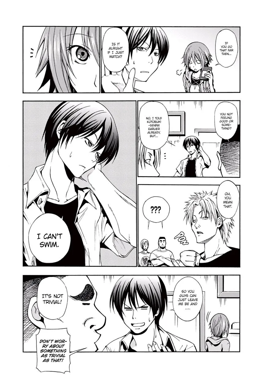 Read Grand Blue chapter 4 image 9 on Lezhin