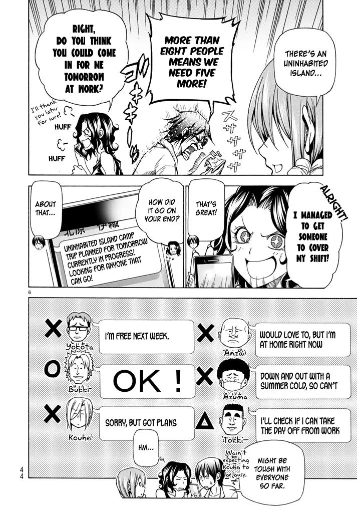 Read Grand Blue chapter 41.1 image 5 on Lezhin