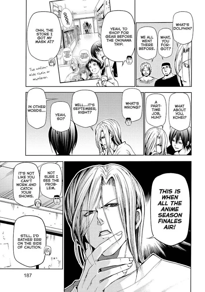 Read Grand Blue chapter 45.5 image 26 on Lezhin