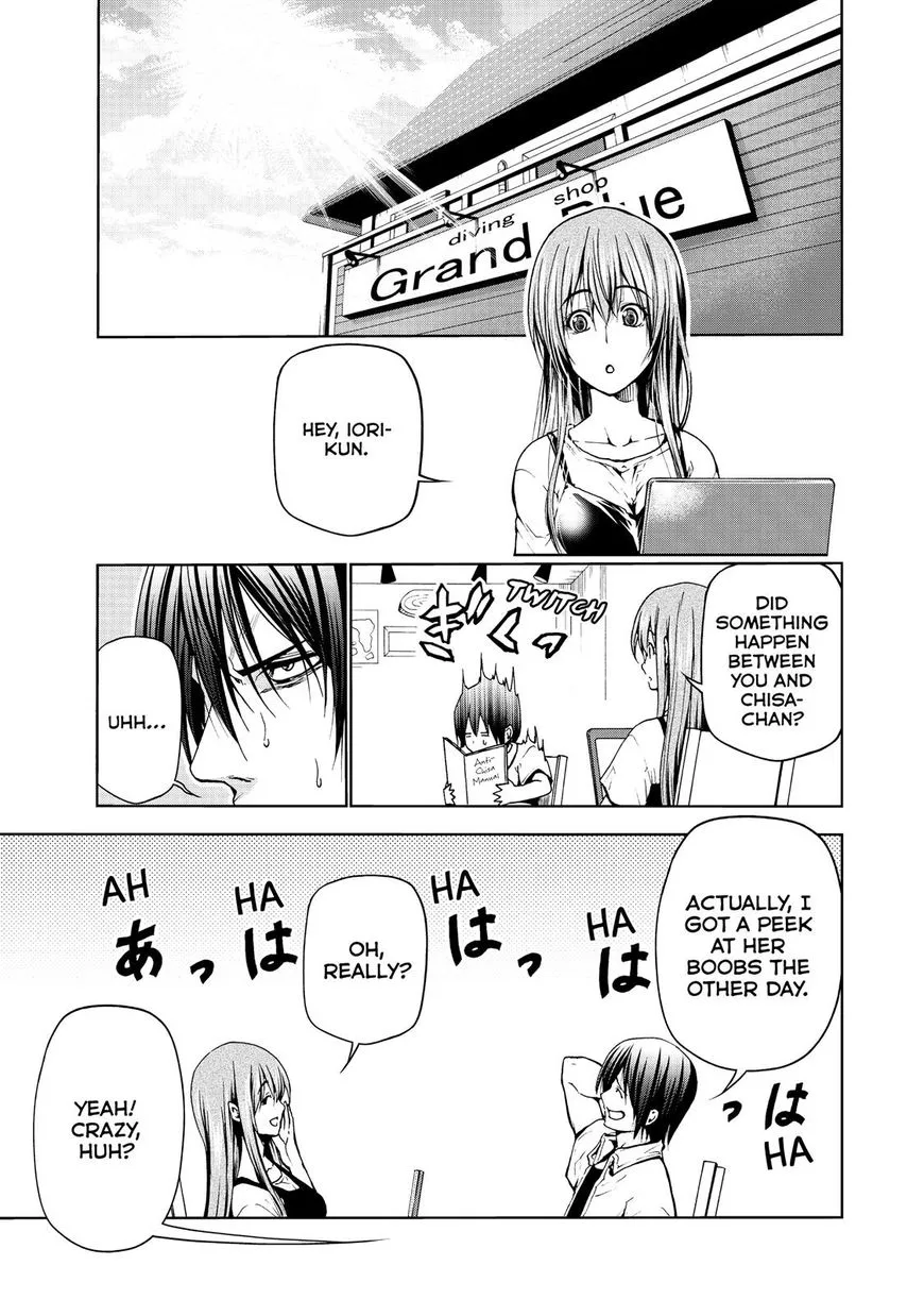 Read Grand Blue chapter 45 image 1 on Lezhin