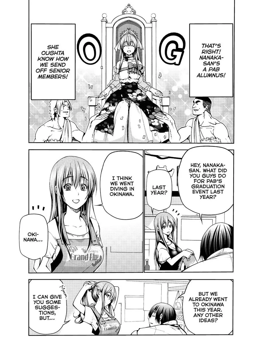 Read Grand Blue chapter 45 image 3 on Lezhin