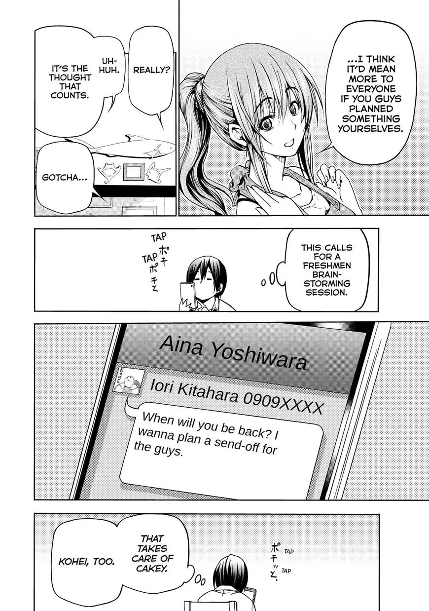 Read Grand Blue chapter 45 image 4 on Lezhin