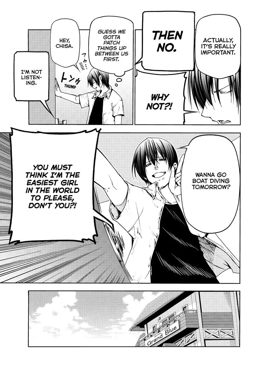 Read Grand Blue chapter 45 image 7 on Lezhin