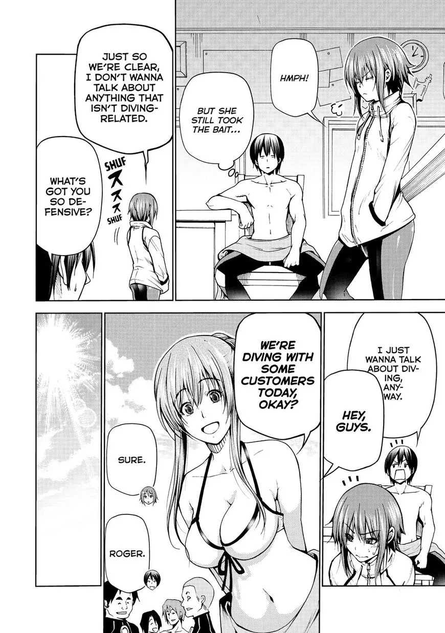 Read Grand Blue chapter 45 image 8 on Lezhin