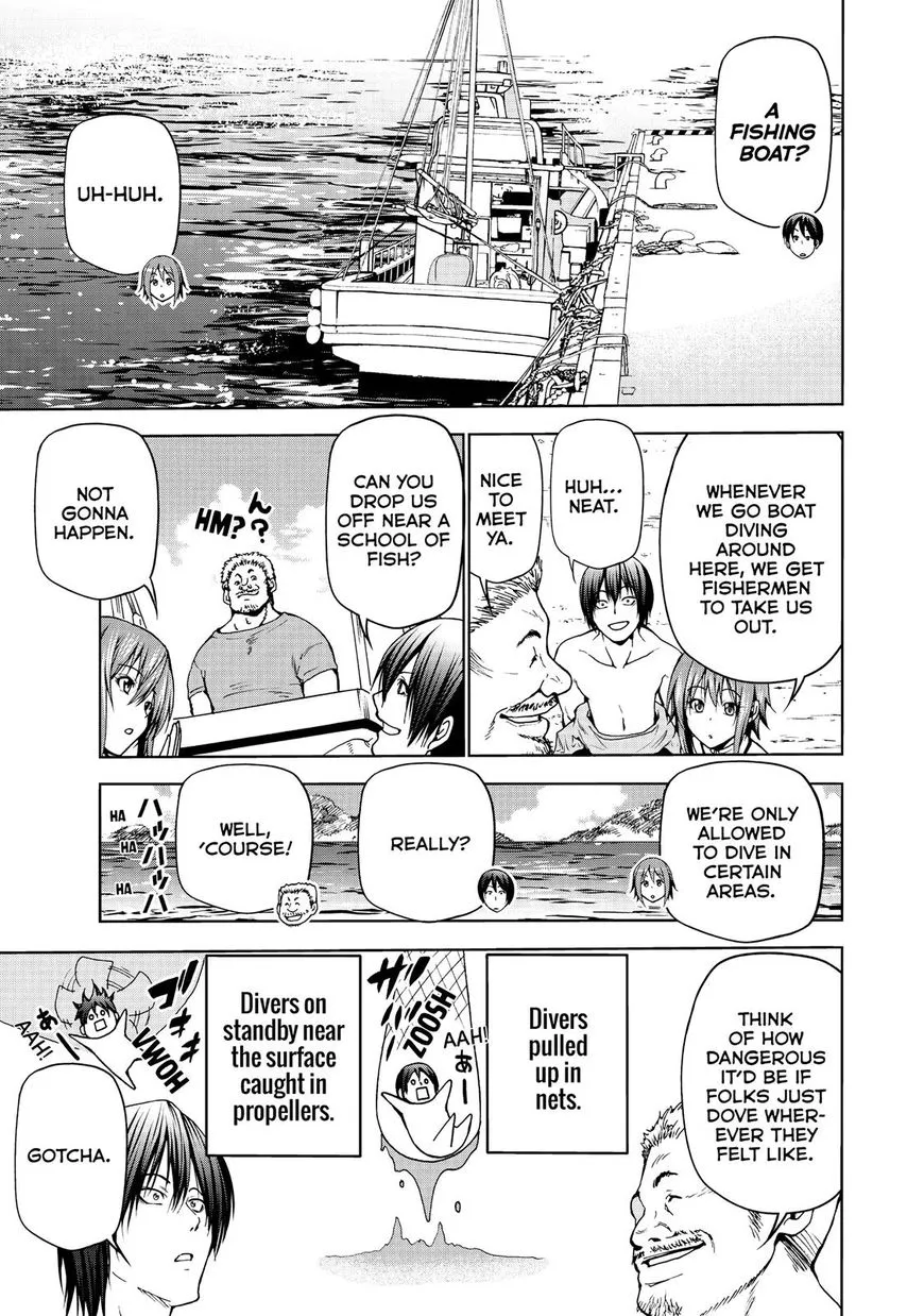 Read Grand Blue chapter 45 image 9 on Lezhin