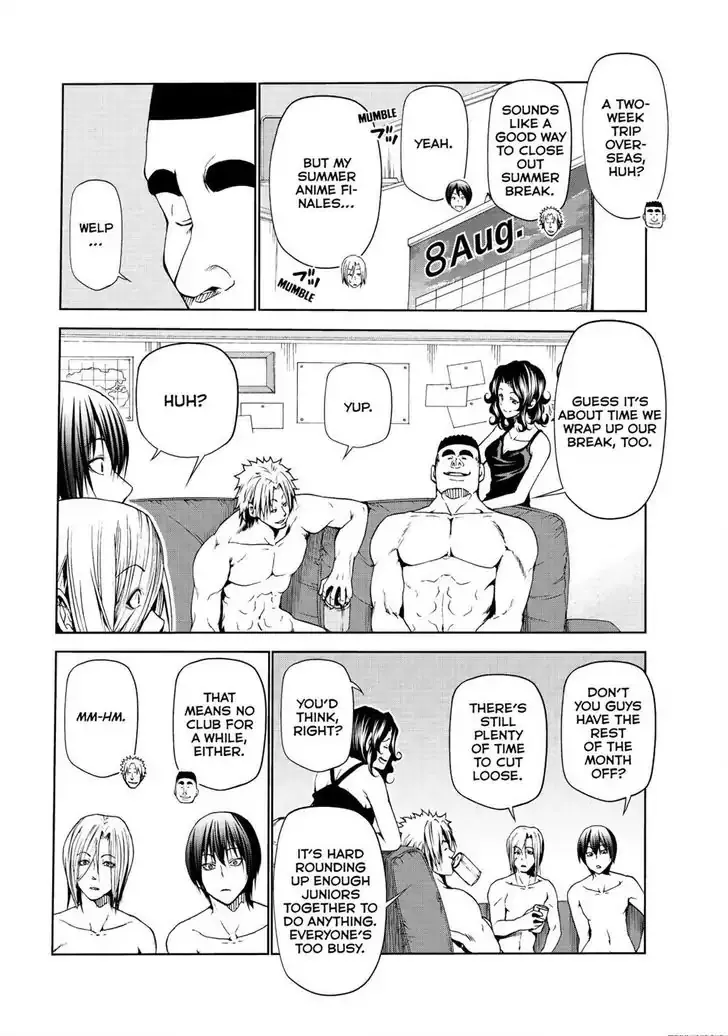 Read Grand Blue chapter 46 image 8 on Lezhin