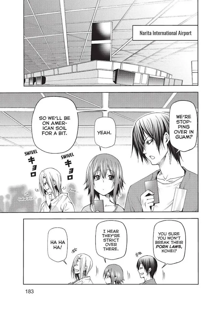 Read Grand Blue chapter 49.5 image 4 on Lezhin