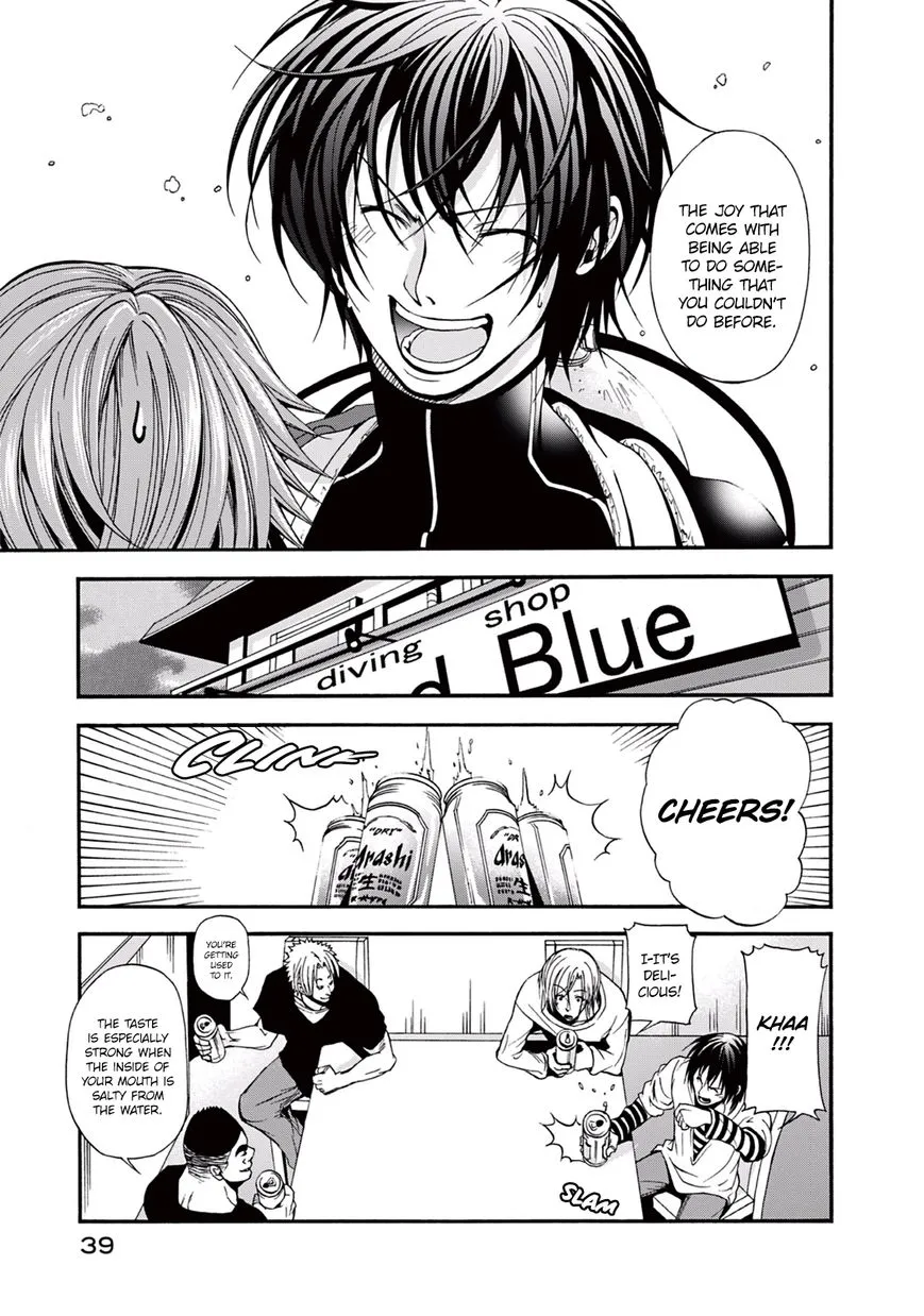 Read Grand Blue chapter 5 image 37 on Lezhin