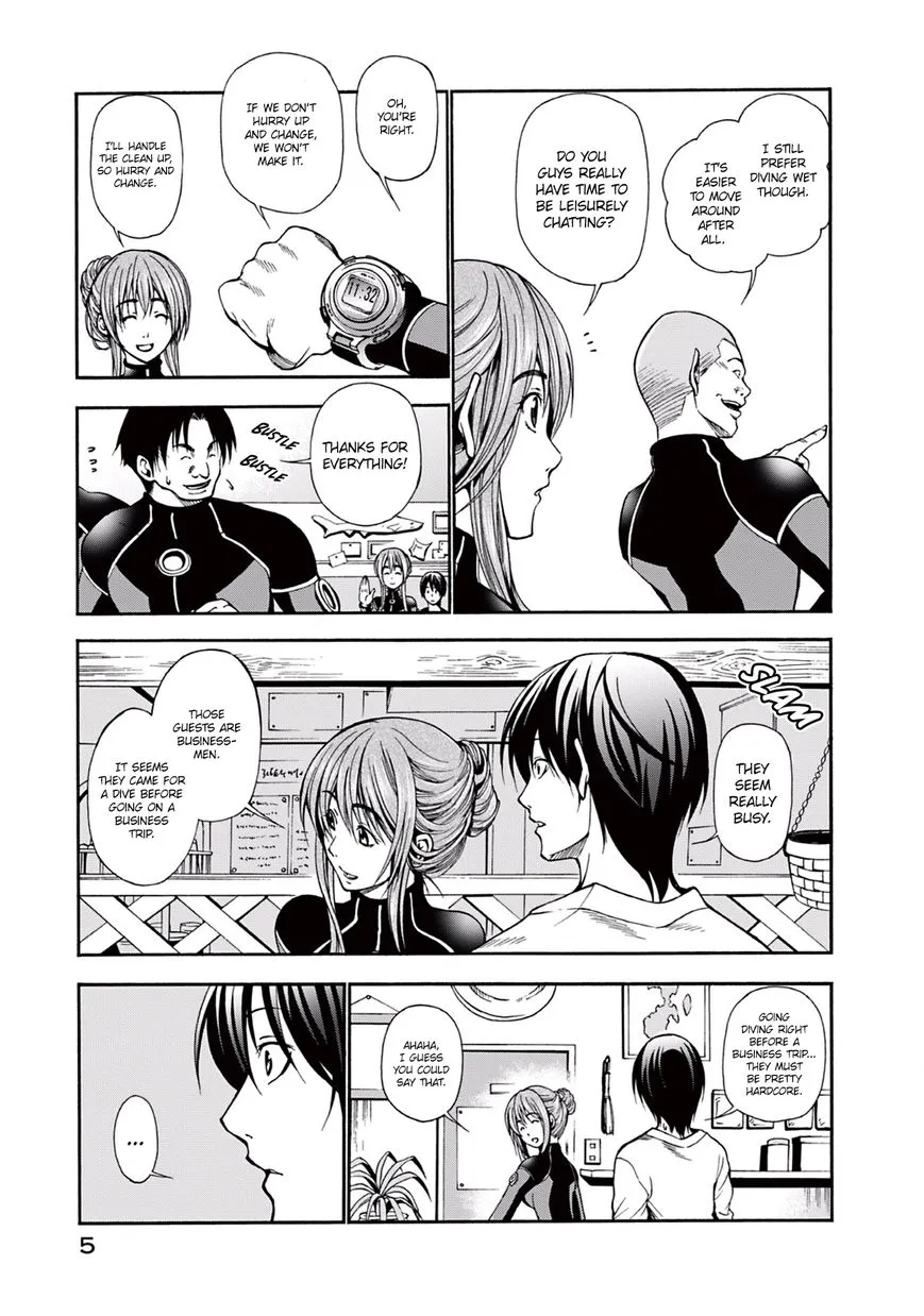 Read Grand Blue chapter 5 image 4 on Lezhin