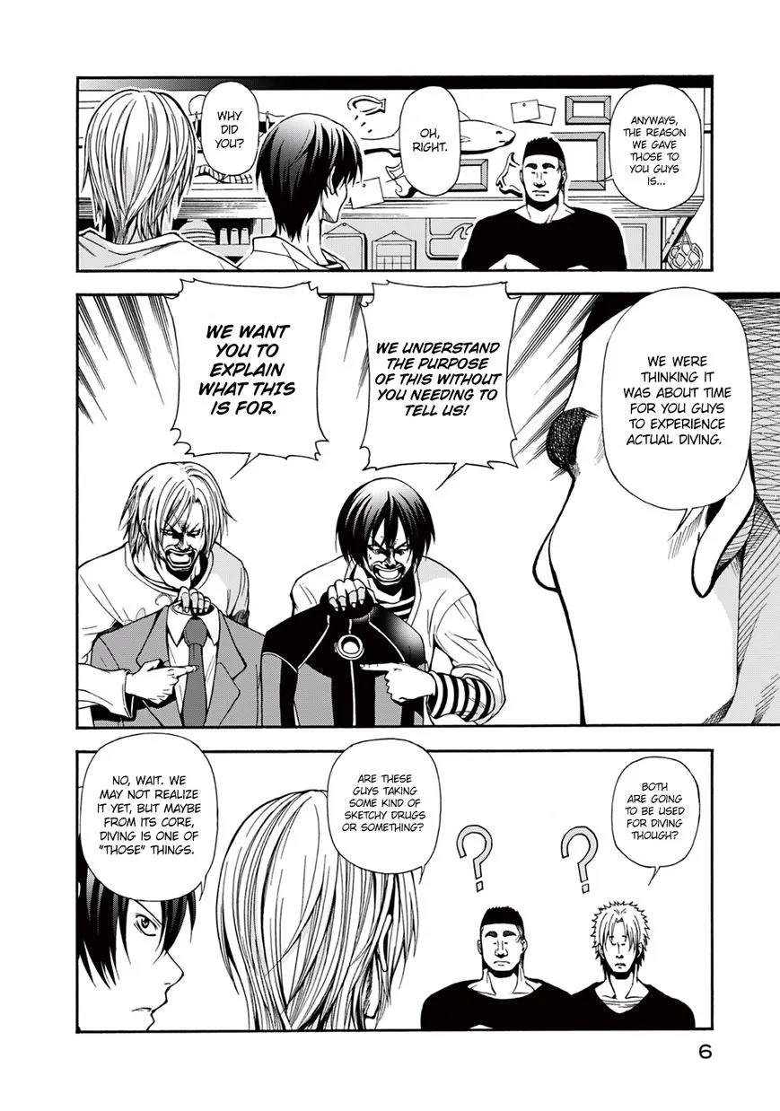 Read Grand Blue chapter 5 image 5 on Lezhin