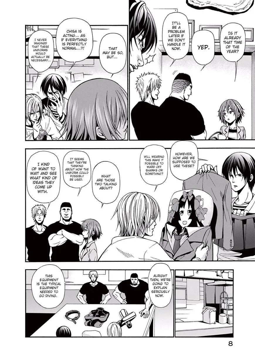 Read Grand Blue chapter 5 image 7 on Lezhin