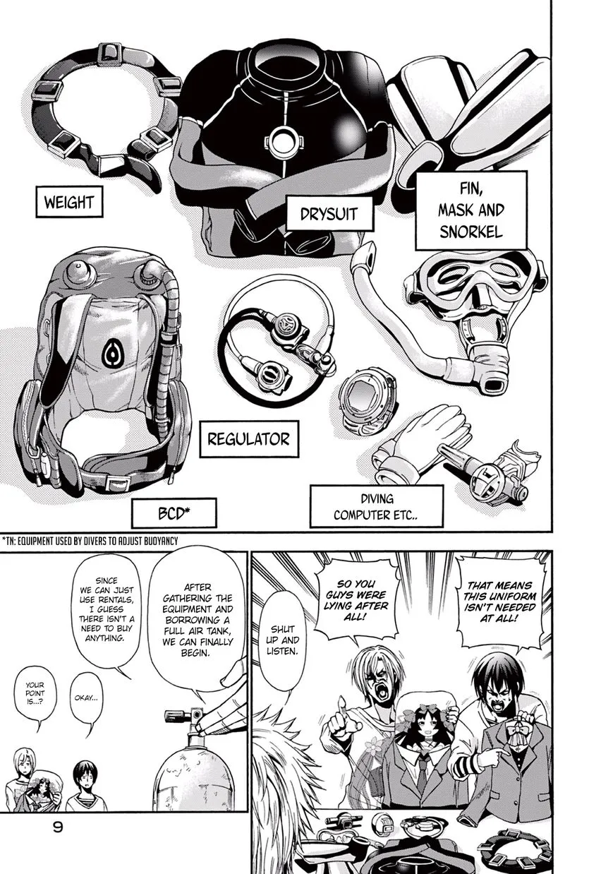 Read Grand Blue chapter 5 image 8 on Lezhin