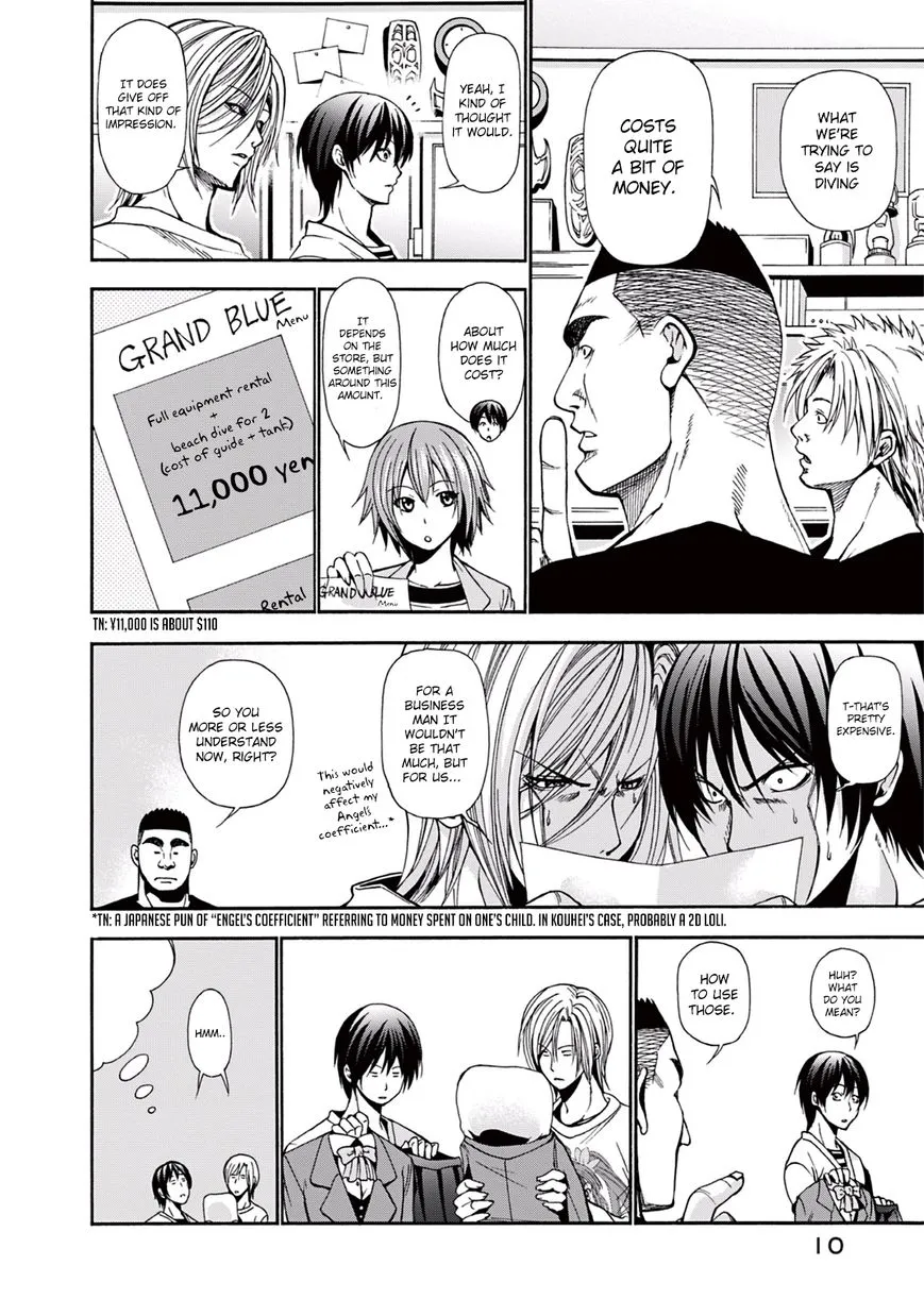 Read Grand Blue chapter 5 image 9 on Lezhin