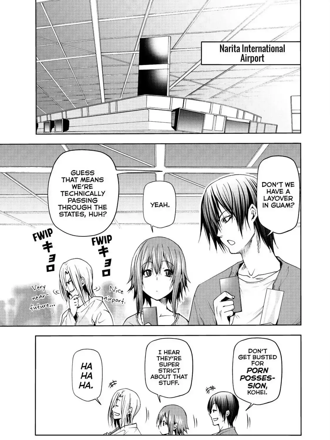 Read Grand Blue chapter 50 image 10 on Lezhin