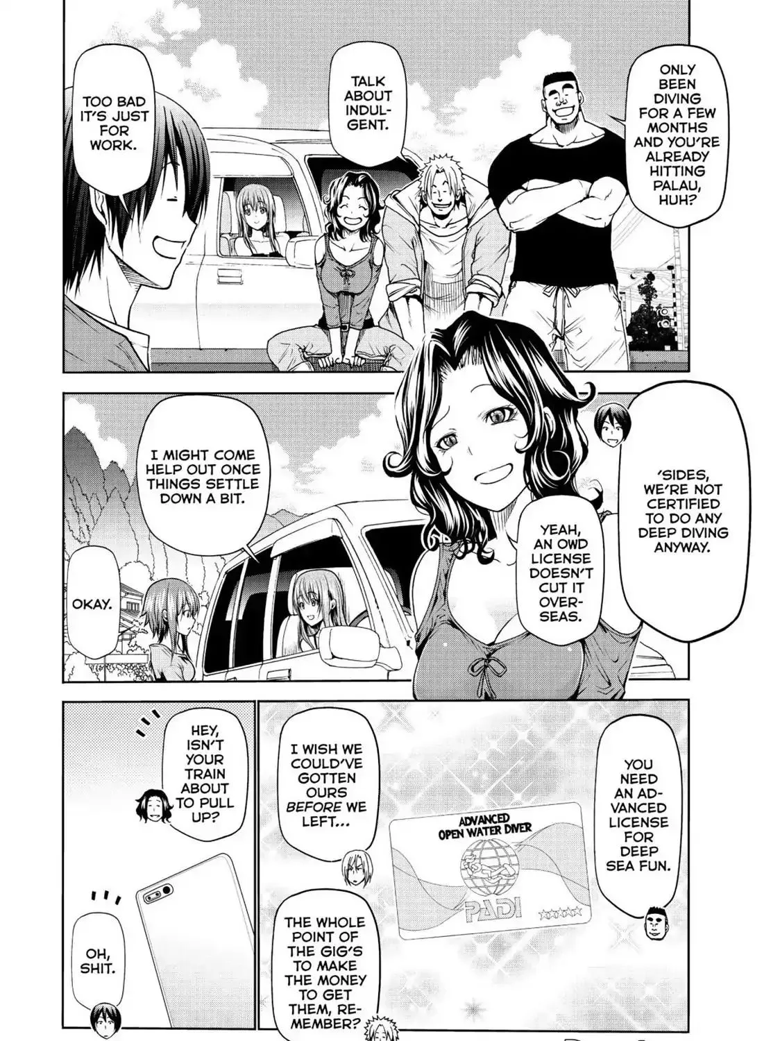 Read Grand Blue chapter 50 image 4 on Lezhin