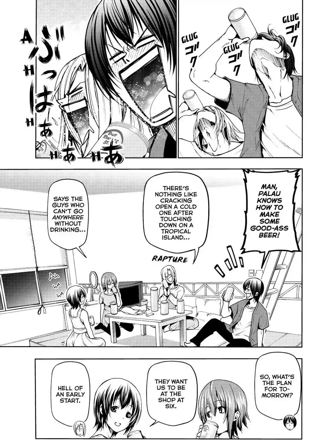 Read Grand Blue chapter 50 image 66 on Lezhin