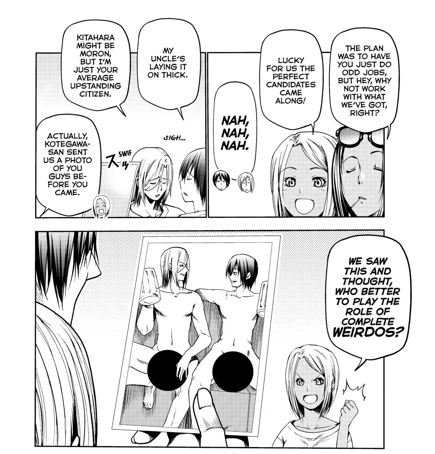 Read Grand Blue chapter 51 image 12 on Lezhin