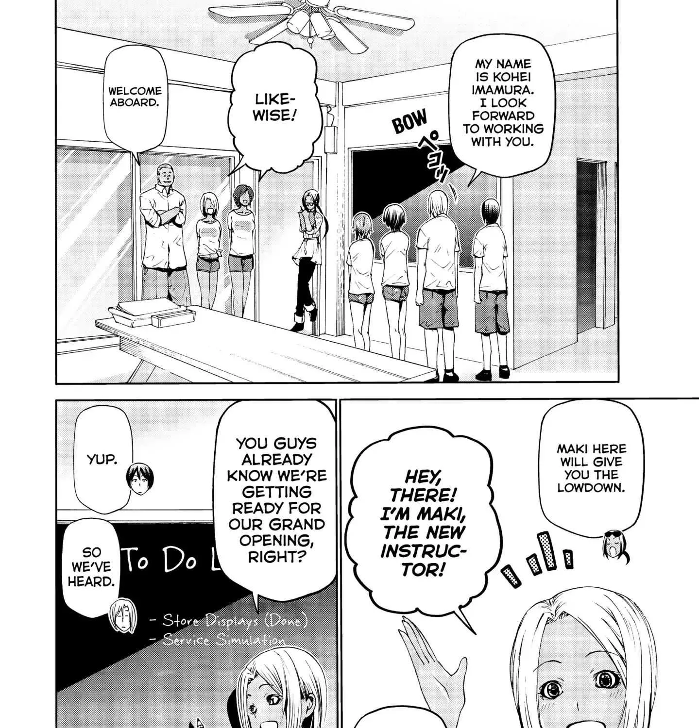Read Grand Blue chapter 51 image 8 on Lezhin