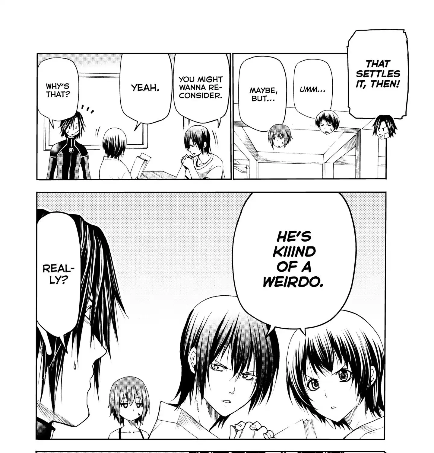 Read Grand Blue chapter 52 image 44 on Lezhin
