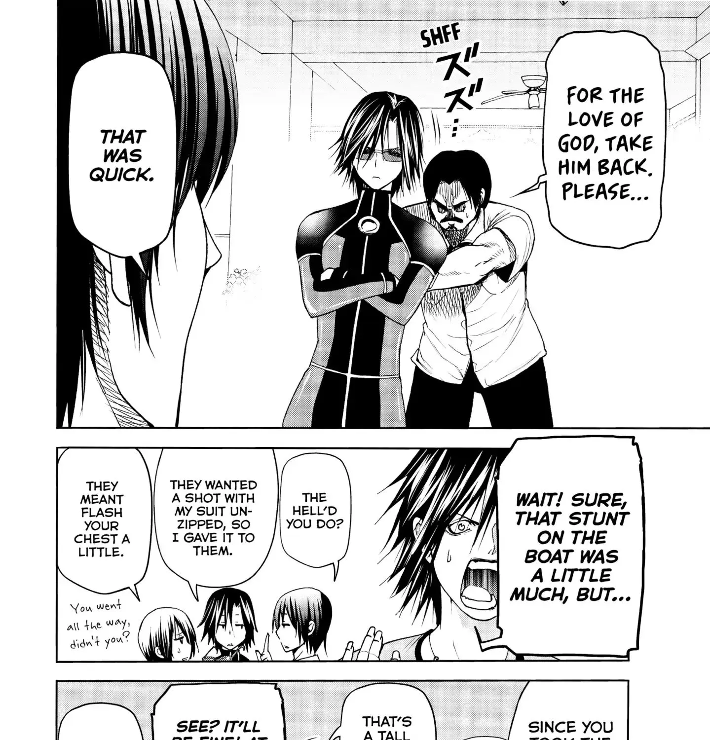 Read Grand Blue chapter 52 image 48 on Lezhin
