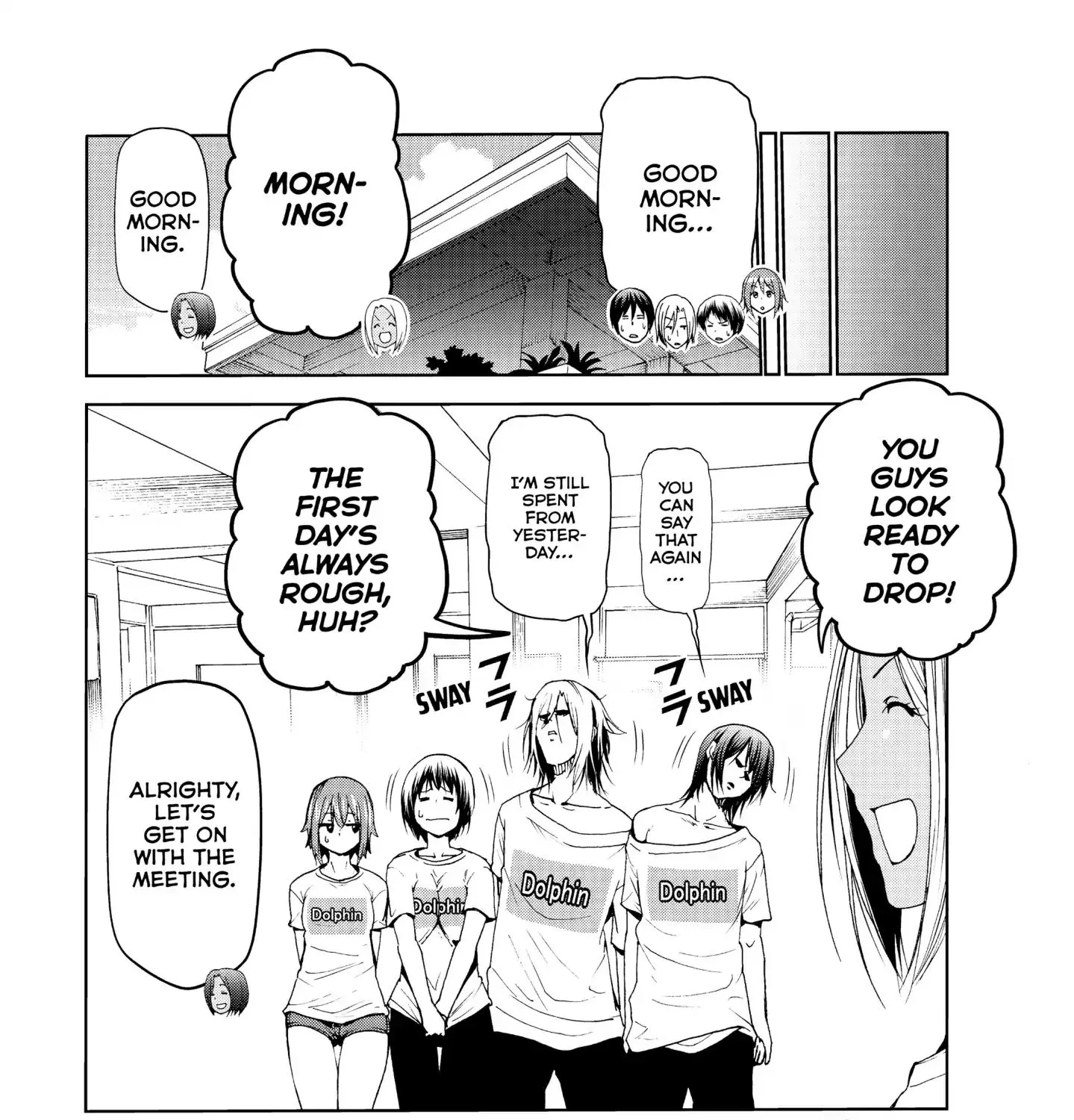Read Grand Blue chapter 52 image 8 on Lezhin