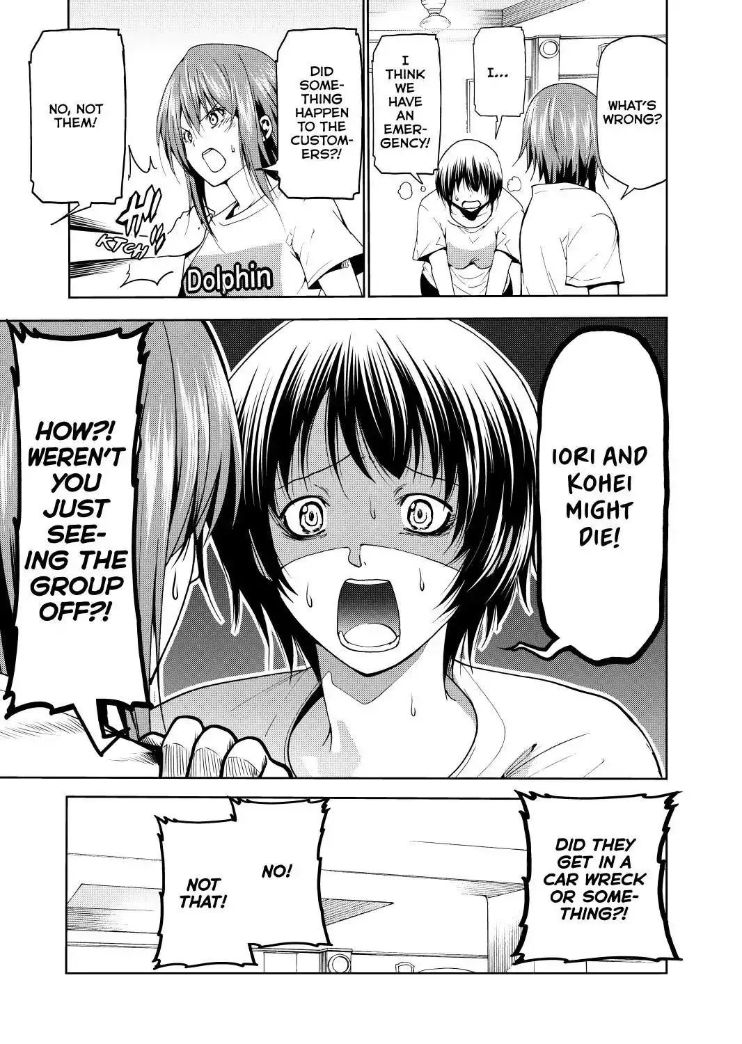 Read Grand Blue chapter 55 image 12 on Lezhin