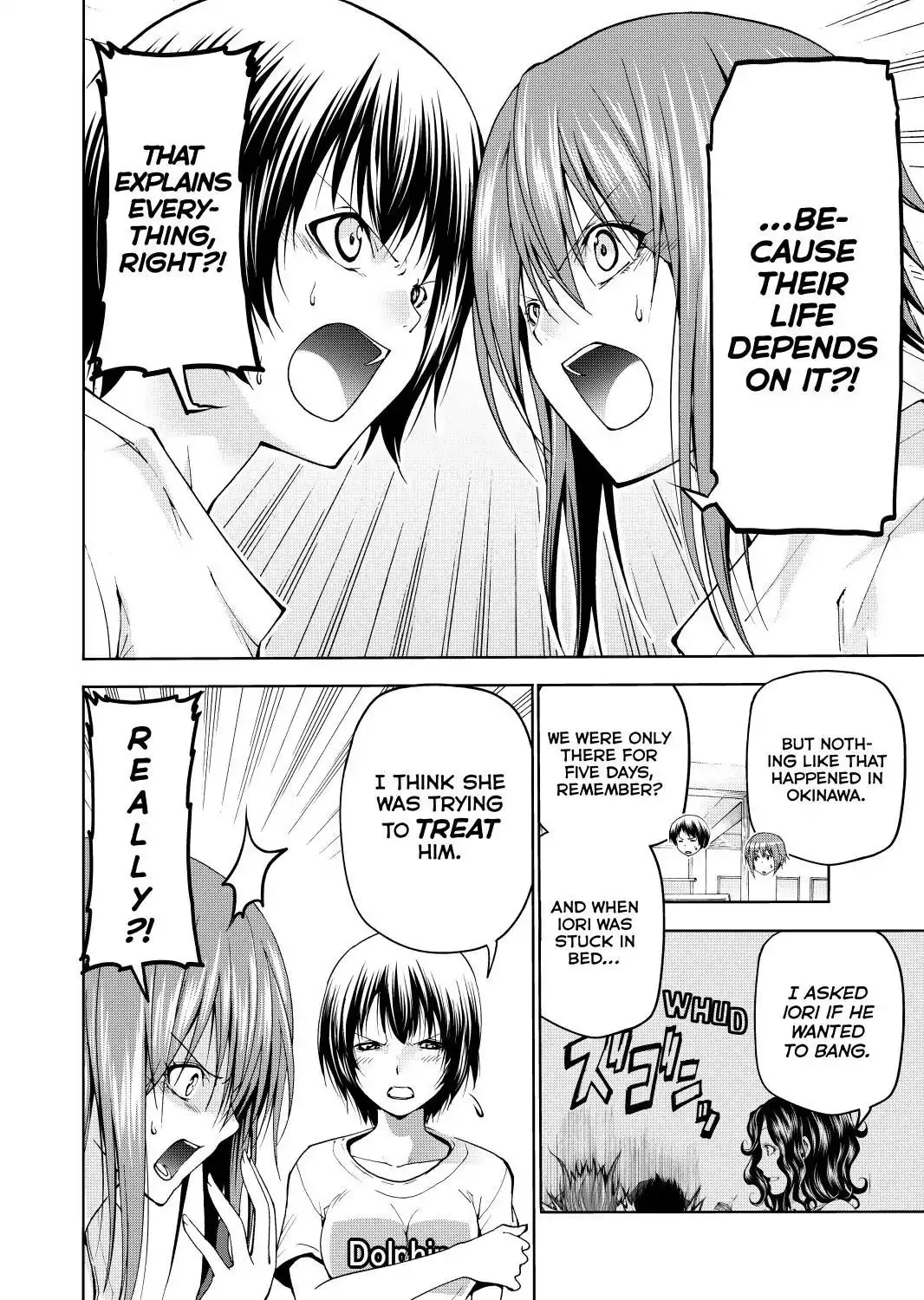 Read Grand Blue chapter 55 image 18 on Lezhin