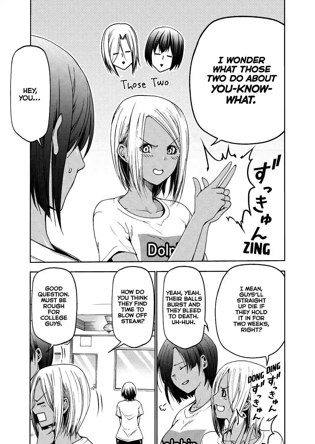 Read Grand Blue chapter 55 image 4 on Lezhin