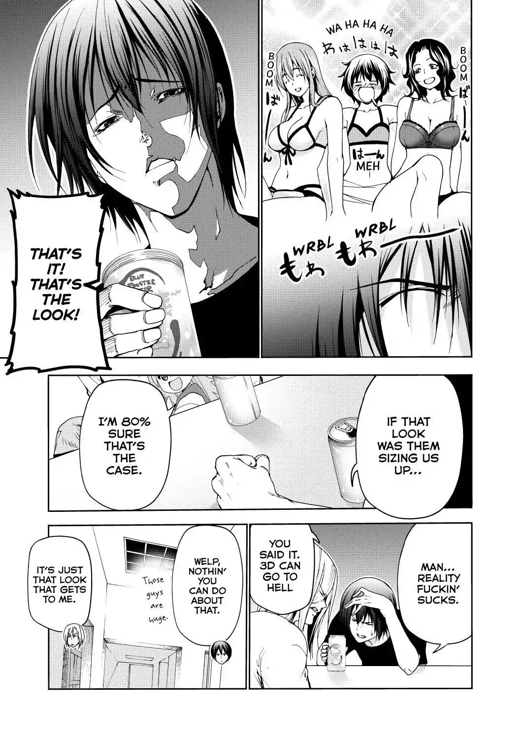 Read Grand Blue chapter 55 image 40 on Lezhin