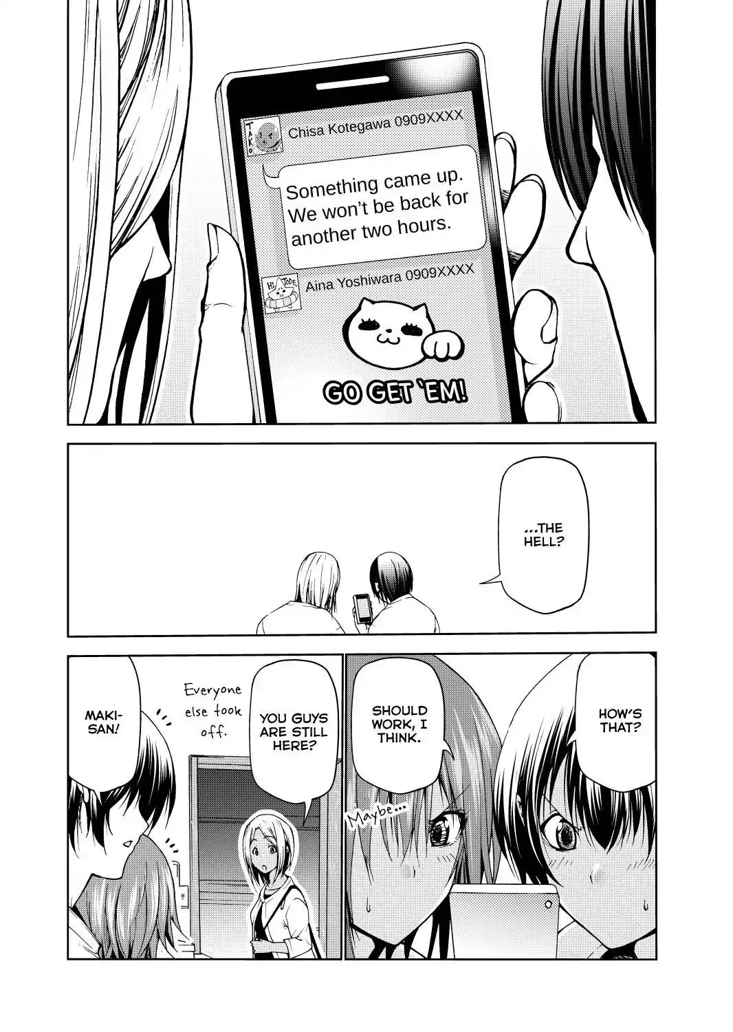 Read Grand Blue chapter 55 image 46 on Lezhin