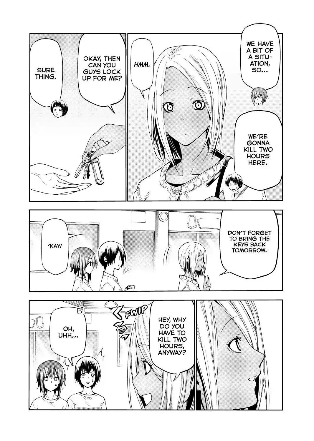 Read Grand Blue chapter 55 image 48 on Lezhin