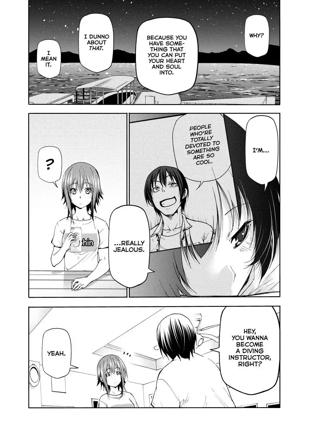 Read Grand Blue chapter 55 image 56 on Lezhin