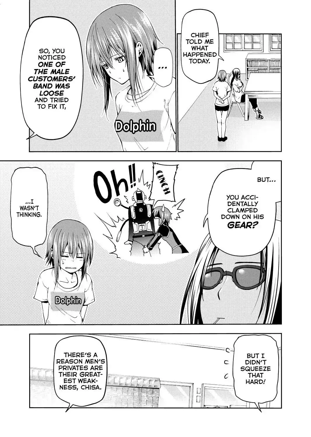 Read Grand Blue chapter 55 image 8 on Lezhin