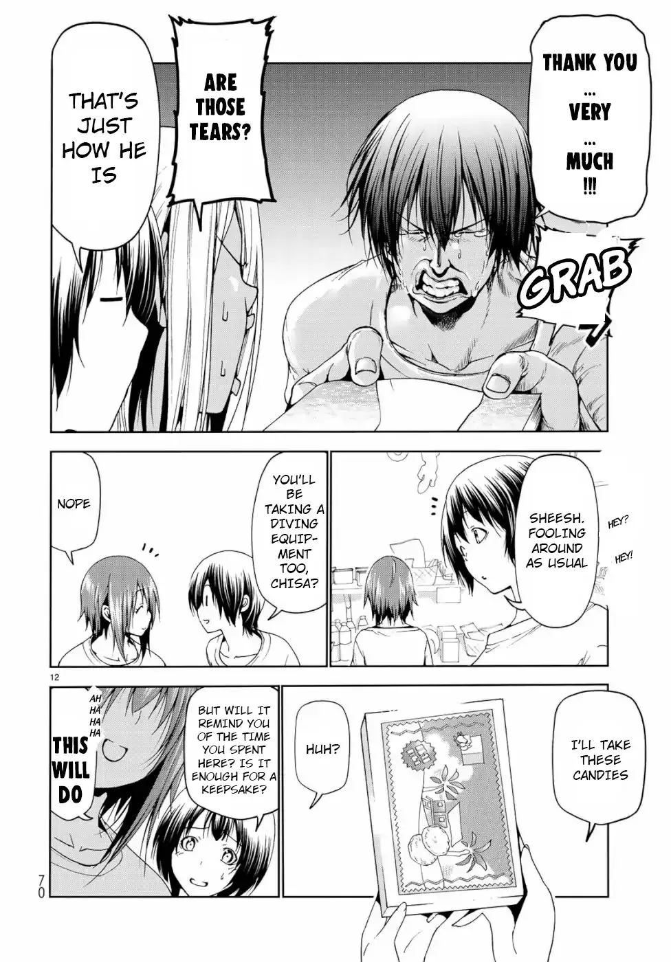 Read Grand Blue chapter 57 image 11 on Lezhin