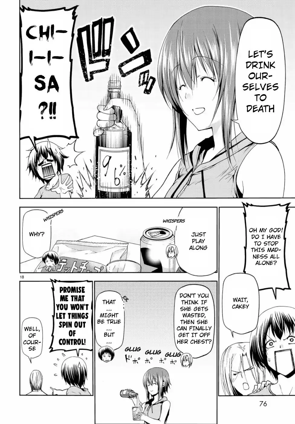 Read Grand Blue chapter 57 image 17 on Lezhin